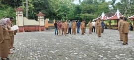 Apel Kerja Hari ini : Penyampaian Evaluasi dari Bupati Gunungkidul